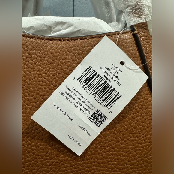 Kate Spade New York Dumpling Bag/Purse Small in Warm Gingerbread - Picture 3 of 6